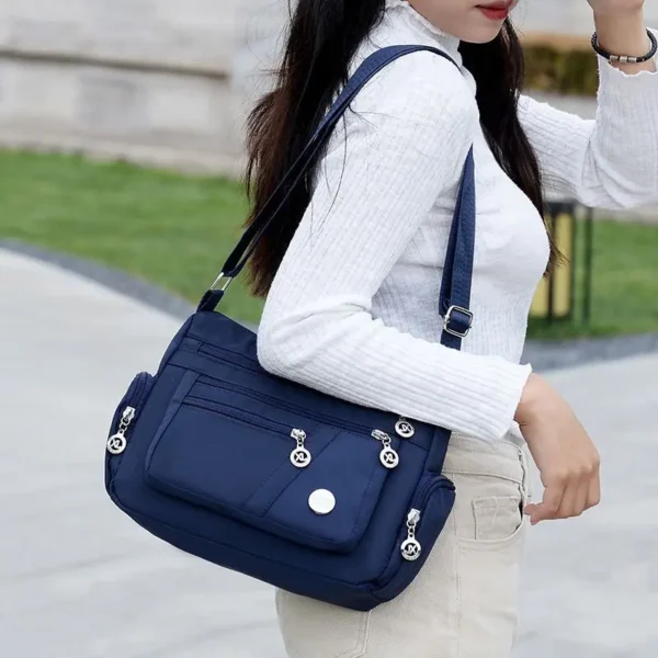 Women Nylon Waterproof Bag Messenger Bags For Lady Crossbody Large Capacity Travel Shoulder Bag Casual Handbags High Quality - Image 2
