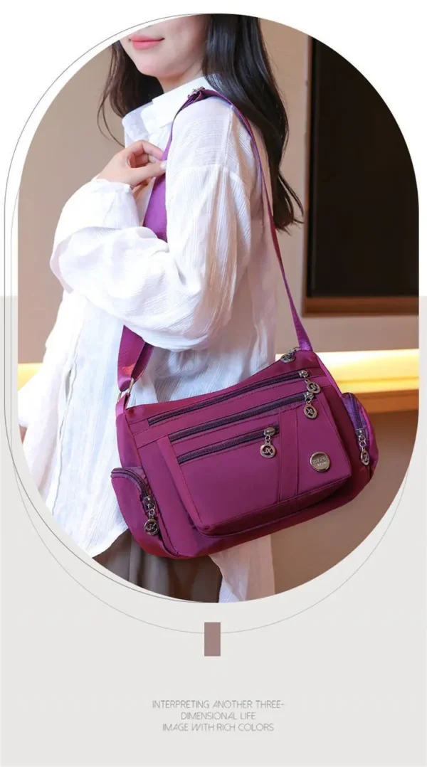 Women Nylon Waterproof Bag Messenger Bags For Lady Crossbody Large Capacity Travel Shoulder Bag Casual Handbags High Quality - Image 44