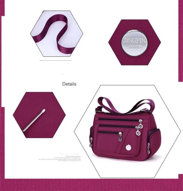 Women Nylon Waterproof Bag Messenger Bags For Lady Crossbody Large Capacity Travel Shoulder Bag Casual Handbags High Quality - Image 48