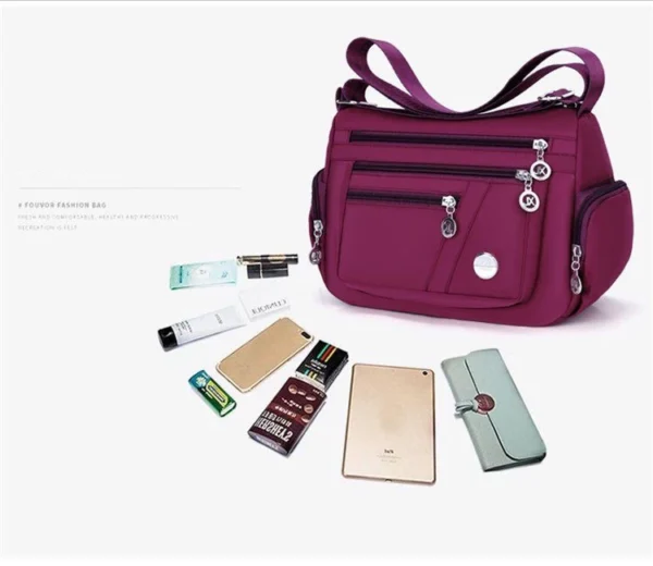 Women Nylon Waterproof Bag Messenger Bags For Lady Crossbody Large Capacity Travel Shoulder Bag Casual Handbags High Quality - Image 51