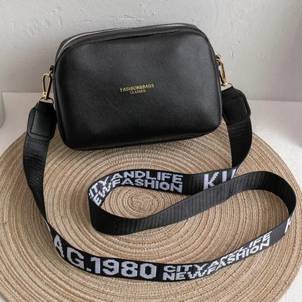 Women's Bag Small New Spring And Summer Square Contrasting Letters Single Shoulder Crossbody - Image 7