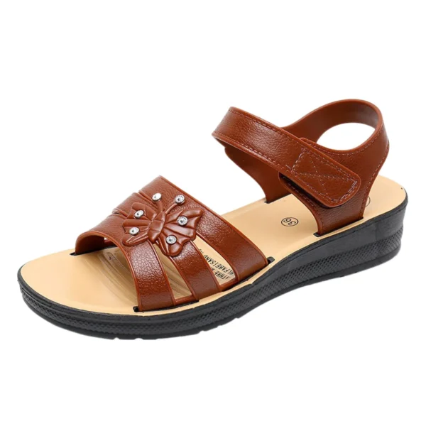 Luxury Women'S Shoes Bohemian Style And Comfortable Ladies Shoes Fashion Go Hiking Non Slip Outdoor Shoes صنادل بكعب - Image 4