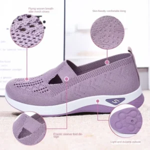 New arrival Summer New Comfort Casual Women's Shoes Fashion Soft Sole Breathable Hollow Out Flat Shoe for Women Zapatos De Mujer