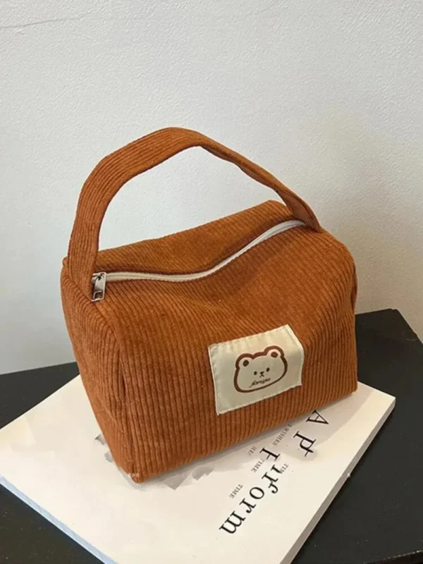 Cosmetic Bags for Women Plush Cute Handbag Summer Fashion Soft Comfortable Large Capacity Trendy Handbag for Women With Handle - Image 17