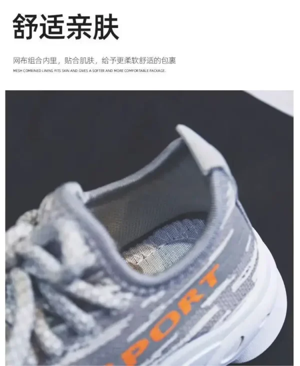 Kids Shoes  Boys Sneakers Breathable Knit Casual Running Shoes Lightweight Girls Casual Shoes little big kid - Image 12