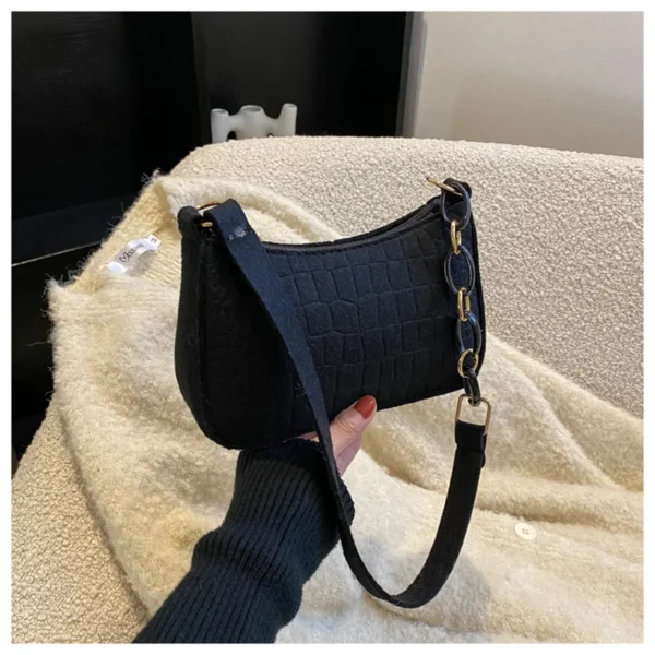 Fashion Lady Basket Handbag Summer Women's Shoulder Crossbody Bag Bohemia Travel Beach Bag Luxury Design Pearl Shopper Tote Bag - Image 9