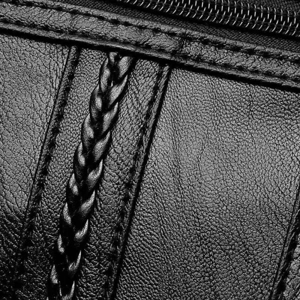 Women's Bag PU Multilayered Soft Leather Ladies Fashion Simple Shoulder Bags Mom's Bags Crossbody Bag - Image 13
