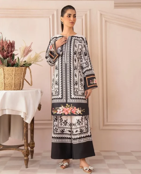 Samar's Fashion Trendy Stitched New Arrival Printed 2pc Dress For Women and Young Girls Trendy Outfit