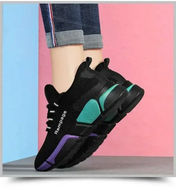 Fashionable and simple new women's shoes, comfortable women's shoes, spring and autumn lace-up comfortable light sports shoes - Image 6