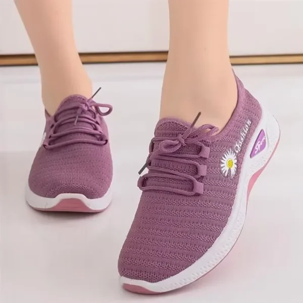 NEW Trendy Coconut Shoes Fashionable Women's Sports Shoes with Breathable Soft Soled Mesh, Lightweight Casual Flats - Image 14