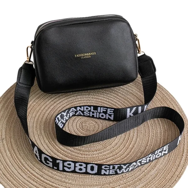 Women's Bag Small New Spring And Summer Square Contrasting Letters Single Shoulder Crossbody - Image 6