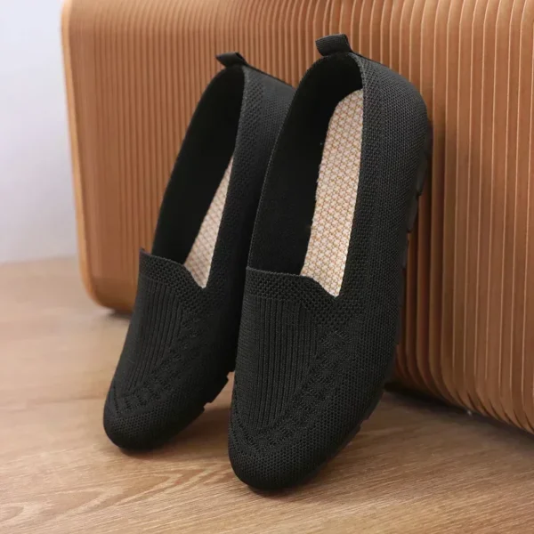 New Mesh Breathable Sneakers Women Breathable Light Slip on Flat Casual Shoes Ladies Loafers Socks Shoes Women Zapatillas Mujer - Image 9