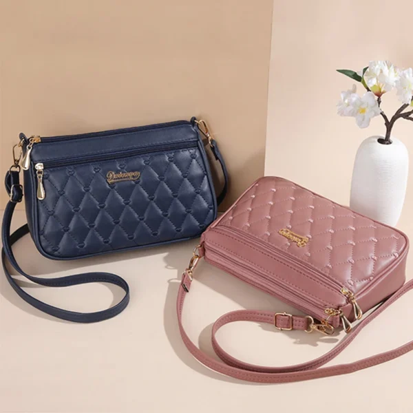 Embroidery Messenger Bags Women Leather Handbags Bags for Women Sac a Main Ladies hair ball Hand Bag - Image 41