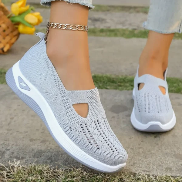 2025 Spring New Middle aged Women's Shoes and Elderly Mom Shoes Soft soled Breathable Women's Casual ShoesSports Shoes - Image 8