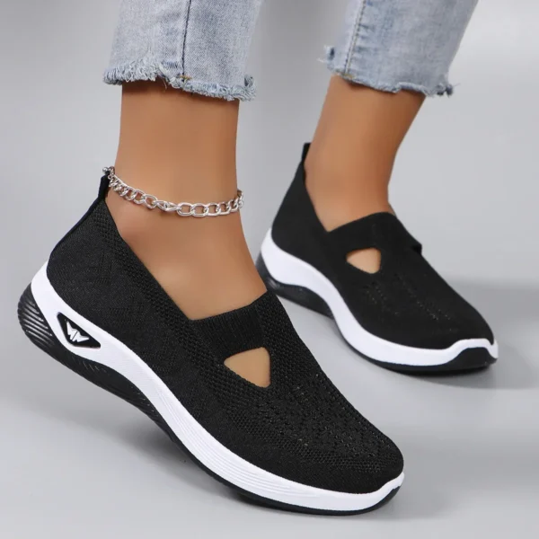 2025 Spring New Middle aged Women's Shoes and Elderly Mom Shoes Soft soled Breathable Women's Casual ShoesSports Shoes - Image 2