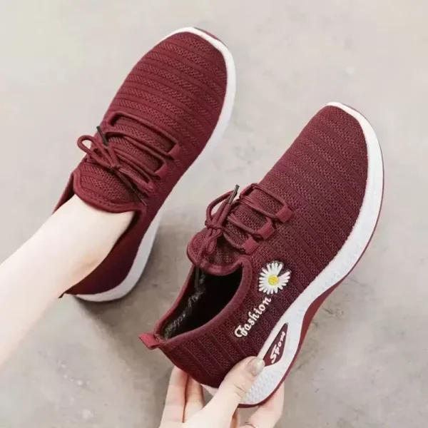 NEW Trendy Coconut Shoes Fashionable Women's Sports Shoes with Breathable Soft Soled Mesh, Lightweight Casual Flats - Image 10