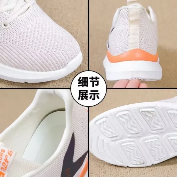 new Sneakers Women Platform Flat Shoes Woman Shoes Green Casual Trainers Ladies Chunky Sneakers Women Shoes - Image 6