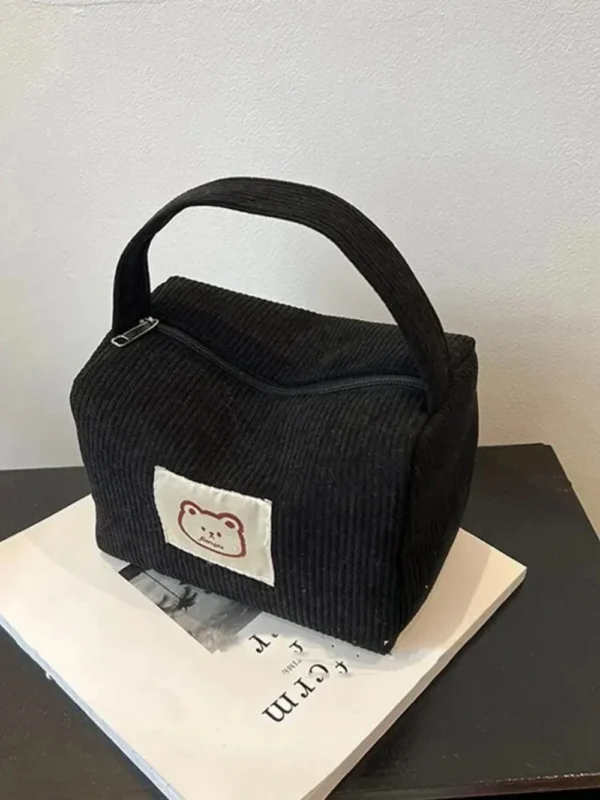 Cosmetic Bags for Women Plush Cute Handbag Summer Fashion Soft Comfortable Large Capacity Trendy Handbag for Women With Handle - Image 18