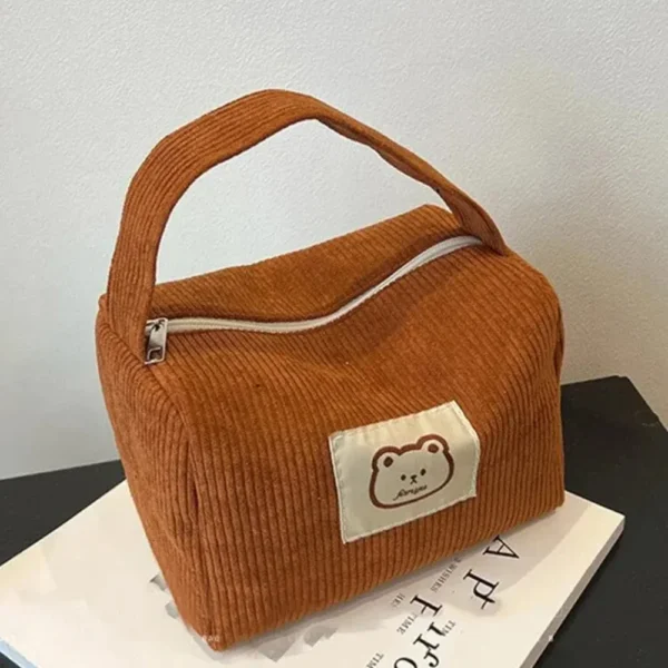 Cosmetic Bags for Women Plush Cute Handbag Summer Fashion Soft Comfortable Large Capacity Trendy Handbag for Women With Handle - Image 10