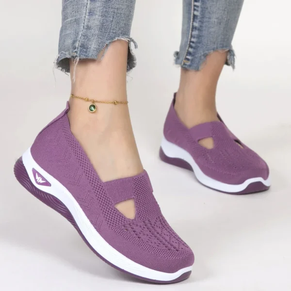 2025 Spring New Middle aged Women's Shoes and Elderly Mom Shoes Soft soled Breathable Women's Casual ShoesSports Shoes - Image 6