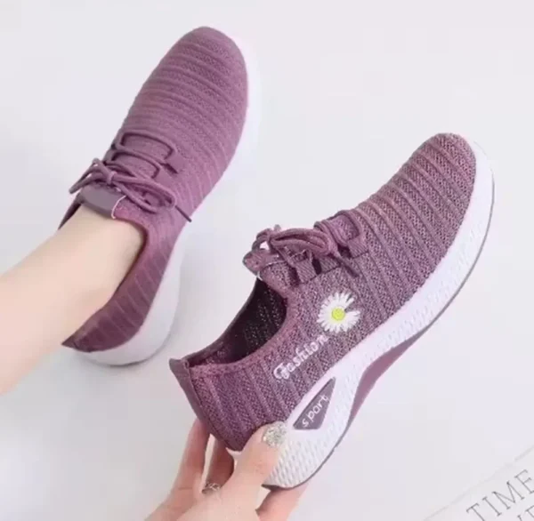 NEW Trendy Coconut Shoes Fashionable Women's Sports Shoes with Breathable Soft Soled Mesh, Lightweight Casual Flats - Image 11