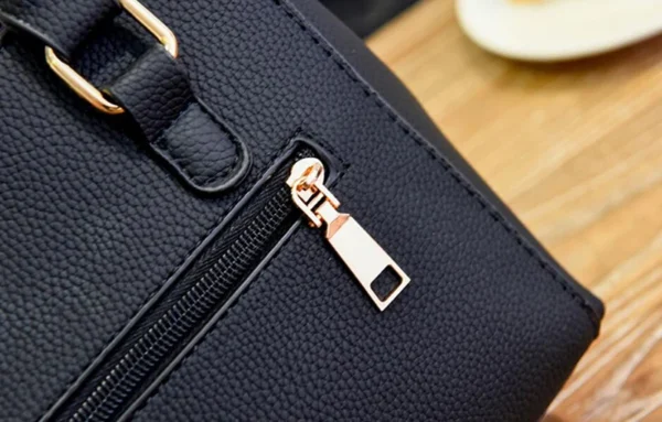 PU Leather Ladies HandBags Women Vintage Purse Plush Tassel Messenger Bags Tote Boston Shoulder Crossbody Bag - Image 21