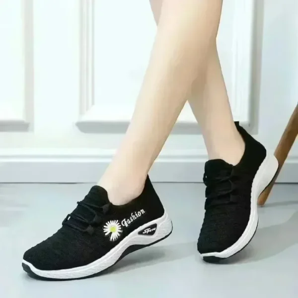 NEW Trendy Coconut Shoes Fashionable Women's Sports Shoes with Breathable Soft Soled Mesh, Lightweight Casual Flats - Image 12