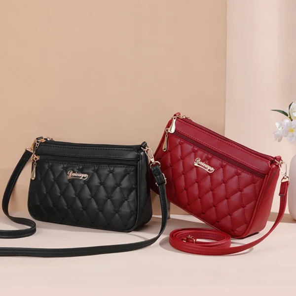 Embroidery Messenger Bags Women Leather Handbags Bags for Women Sac a Main Ladies hair ball Hand Bag - Image 42