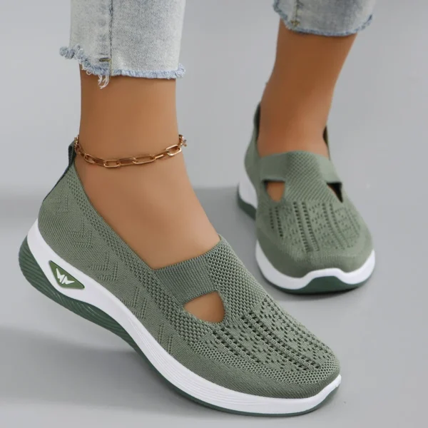 2025 Spring New Middle aged Women's Shoes and Elderly Mom Shoes Soft soled Breathable Women's Casual ShoesSports Shoes - Image 4