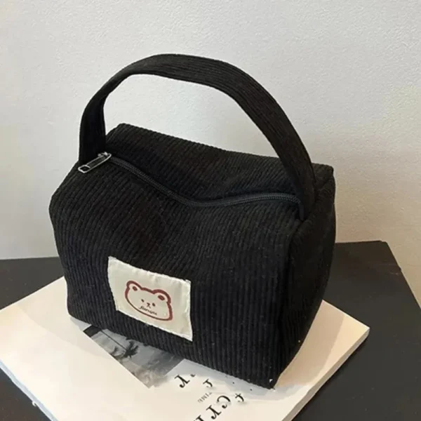 Cosmetic Bags for Women Plush Cute Handbag Summer Fashion Soft Comfortable Large Capacity Trendy Handbag for Women With Handle - Image 8