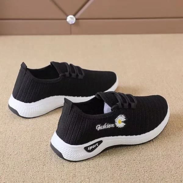 NEW Trendy Coconut Shoes Fashionable Women's Sports Shoes with Breathable Soft Soled Mesh, Lightweight Casual Flats - Image 3